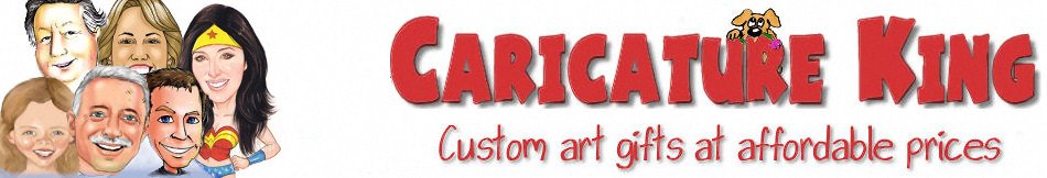 characatures ordered online